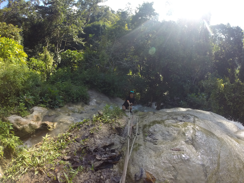 Chiang mai les meilleurs parcs nationaux descente en rappel sticky waterfall