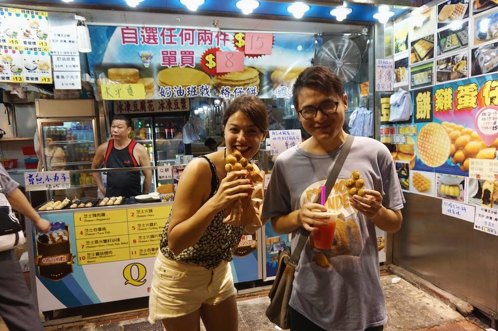 egg-waffle-best hong kong street food 