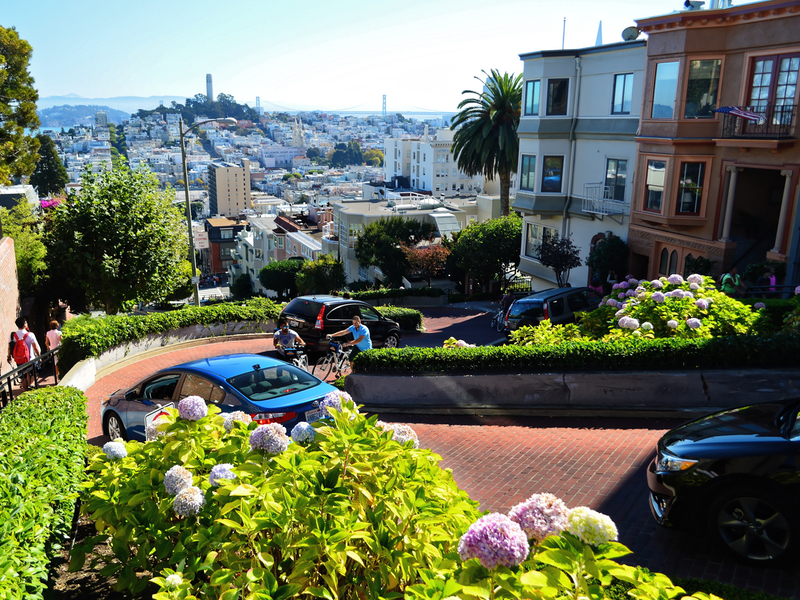 San Francisco Attractions Immanquables Lombard Street